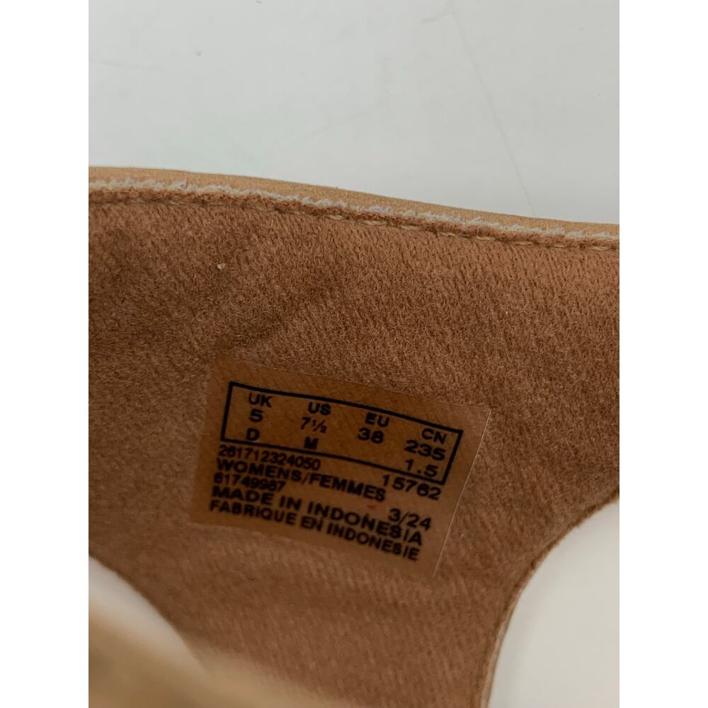 Tan Wedge Sandals - Picture 7 of 11